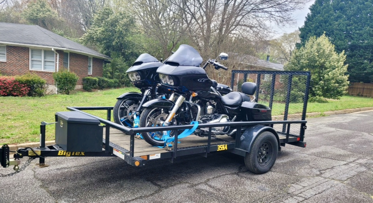 Utility Trailers rental in Snellville, GA - Versatile utility trailers for motorcycles, ATVs, lawn equipment, and general cargo.